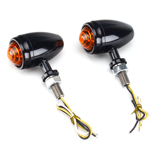 Luces Intermitentes LED Universales de Aluminio para Motocicleta de 10 mm, Indicadores de 12 V para Chopper, Bobber, <span class=keywords><strong>Cafe</strong></span> <span class=keywords><strong>Racer</strong></span> Personalizado - Product Image 3