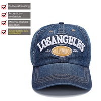 Gorra de Béisbol al por Mayor de Algodón Lavado con Logotipo Bordado en 3D y Hebilla Metálica, Gorras de Béisbol Unisex Vintage Deportivas y a la Moda