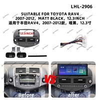 Cadre autoradio 2 DIN pour Toyota RAV4 2006-2012 – Panneau stéréo et kit de tableau de bord pour autoradio Android – Vente directe usine