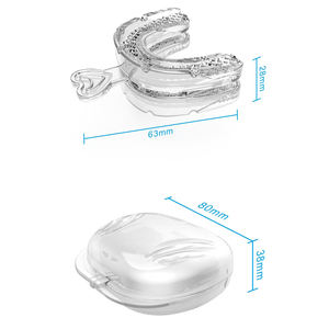 Aides au sommeil réglables Garde de <span class=keywords><strong>nuit</strong></span> Soulager le ronflement Anti-ronflement Protège-dents Meulage de dents Embout buccal Dispositif de bruxisme - Product Image 3