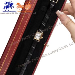 Classic Rectangular Roman Numeral Dial Quartz Watch with Black Leather Strap Elegant Vintage Dress Watch for Women - Product Image 6