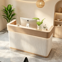 Comptoir de caisse pour magasin de vêtements, petite boutique, salon de beauté, hôtel, salon de coiffure, réception, design personnalisé, minimaliste, moderne