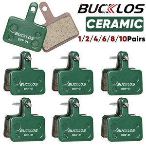 Pastillas de freno de disco hidráulico de cerámica para bicicleta BUCKLOS, pastillas de freno MTB, resistentes al desgaste, pastillas de freno de disco para bicicleta de montaña, OEM/ODM - Product Image 1