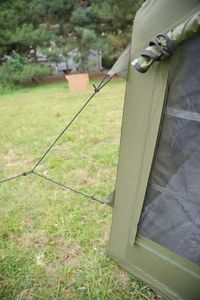 Tienda inflable de 8 ㎡ con tela Oxford, puertas dobles con <span class=keywords><strong>chimenea</strong></span> y apertura de CA, 3x2,65x2,1 m - Product Image 6