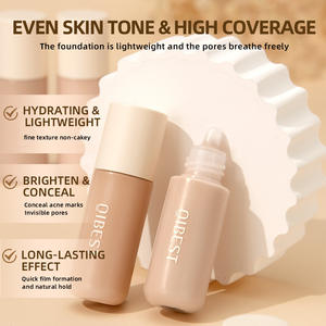 Fond de teint waterproof, résistant à la transpiration, longue tenue, anti-brillance, correcteur, pour peaux sèches et grasses - Product Image 3