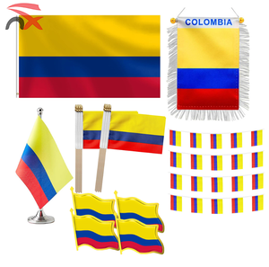 Juego de Regalo Promocional para el Día Nacional, Banderines, Decoración de Mesa, Banderas Nacionales de Colombia - Product Image 1