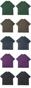 Acid Wash <b>T</b>-<b>shirt</b> Oversized Men Washed <b>T</b>-<b>shirt</b> Heavy Custom Logo Top Quality Cotton Vintage Acid Wash <b>T</b> <b>Shirt</b> - Product Image 2