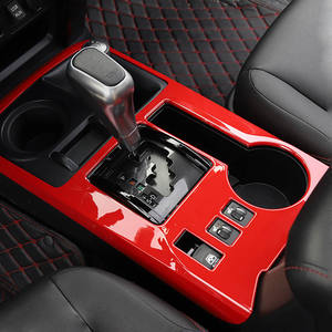 แผ่นปิดคอนโซลรถยนต์ <span class=keywords><strong>สติ๊กเกอร์</strong></span>ตกแต่งแผงเกียร์ กรอบตกแต่ง สำหรับ<span class=keywords><strong>รถ</strong></span>ยนต์โตโยต้า 4Runner อุปกรณ์ตกแต่งภายใน - Product Image 3