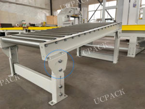 Transportador de rodillos sin motor para almacenamiento final/transportador de rodillos de patín de gravedad/rodillo Transportador de Gravedad - Product Image 5