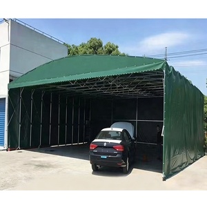 Portable folding retractable awning, mobile <b>tent</b>, car garage storage <b>tent</b> warehouse <b>tent</b> carport car shed - Product Image 1