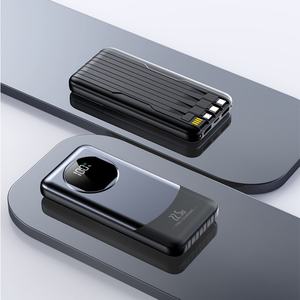 Station d'alimentation portable à charge rapide en extérieur 20000mAh PD22.5W double USB avec câble Type-C, écran numérique LED, batterie Li-Polymère - Product Image 6