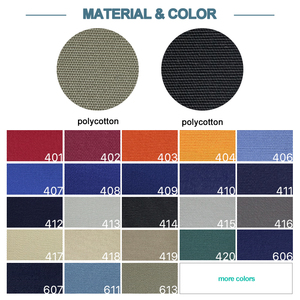 Biểu Tượng Tùy Chỉnh Thời Trang Thân Thiện Với Môi Tái Sử Dụng Eo Tạp Dề Bán Buôn Polyester Bông Nhà Bếp Nhà Hàng Phụ Nữ Người Đàn Ông Túi Cao - Product Image 6