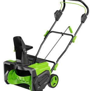 Souffleuse à neige électrique 20V sans fil <span class=keywords><strong>pour</strong></span> la maison, le jardin, le déneigement hivernal, outil électrique léger et portable - Product Image 3