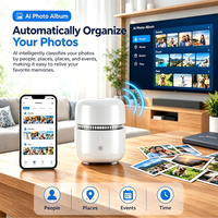 Serveur NAS A2 Pro 2 baies WiFi6 prenant en charge les disques durs et SSD de 2,5 pouces, cloud personnel et stockage multimédia domestique, avec NPU IA 1TOPS pour album photo