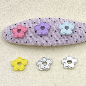 อุปกรณ์ตกแต่งรูปดอกไม้พลาสติก DIY สำหรับกิ๊บติดผม เคสมือถือ รองเท้า หมวก แพทช์ งานแฮนด์เมด ใช้ในชีวิตประจำวัน - Product Image 2