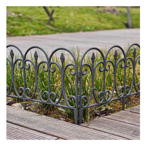 Bordure de jardin Décoration <span class=keywords><strong>Plastique</strong></span> extérieur <span class=keywords><strong>Petit</strong></span> treillis de clôture herbe <span class=keywords><strong>Piquet</strong></span> de clôture pour jardin - Product Image 1