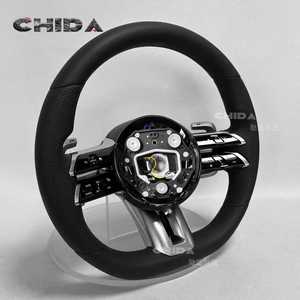 Volant en cuir de haute qualité adapté aux <span class=keywords><strong>Mercedes</strong></span> Benz Dragonfly W176 W205 W212 W222 W463 W464 W205 W44 W204 W218 E63 - Product Image 6