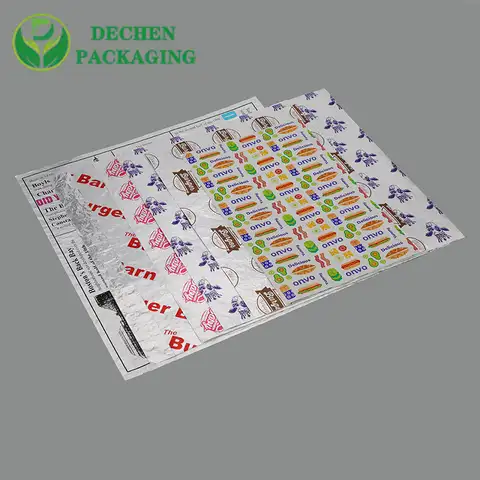 Foil sandwich wrapper feuille d'emballage isolante