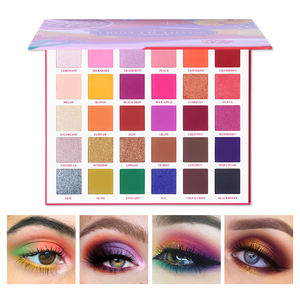 Ucanbe – palette d'ombres à paupières, 30 nuances, marque privée, mini, mignon, personnalisé, petit, carré, en fer blanc - Product Image 3
