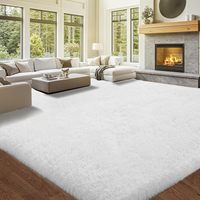 Luxuriöses Modernes Polyester-Heimtextil Großes Rechteckiges Teppich-Set mit Küstenmuster, Rutschfest und Tierfreundlich für das Wohnzimmer