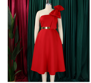 Của phụ nữ ăn mặc đầu gối dài Evening Đảng Dresses cộng với kích thước ăn mặc giản dị - Product Image 6