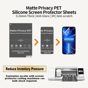 Protector de Pantalla de Privacidad Mate 2.5D, Película PET Anti-Espía de Lujo, Dureza 9H, Resistente a Impactos para <span class=keywords><strong>Samsung</strong></span> Galaxy S24 S25 S26 Ultra Edge - Product Image 5