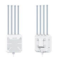Extensor WiFi de Largo Alcance AX3000 de Doble Banda 2.4G 5.8G, WN573HX3, WiFi 6, 3000Mbps, Punto de Acceso Inalámbrico Mesh para Exteriores