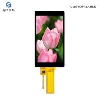 Module d'affichage LCD TFT IPS QTSS 4,95 pouces avec écran tactile capacitif, interface MIPI, résolution 480x854, luminosité 360 cd/m², circuit intégré de pilote ST7701S