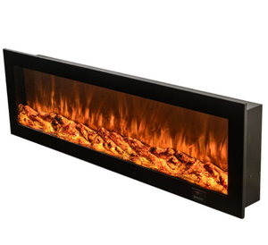 Chimenea Eléctrica Empotrada con Llama Realista en 3D, Ahorro de Energía, Cálida y Decorativa <span class=keywords><strong>para</strong></span> <span class=keywords><strong>Sala</strong></span> de Estar - Product Image 6