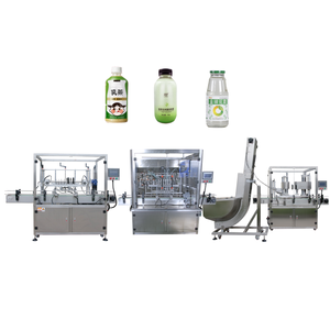 Suministro directo de fábrica Línea automática de producción de máquina de llenado y tapado de bebidas - Product Image 1