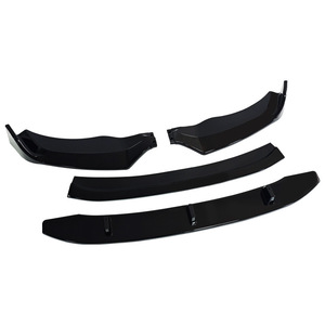 Splitter avant BMW 4 sections noir brillant ABS pour X3 2014 2016 - Product Image 2