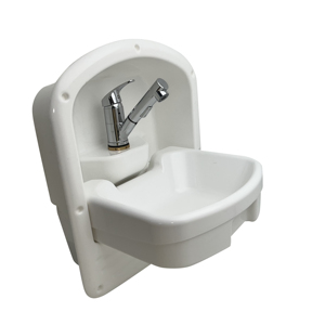 Acrylique rond pliant évier mural suspendu salle de bain lavabo à main évier pour RV <span class=keywords><strong>caravane</strong></span> - Product Image 3