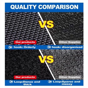 OEM/ODM Industrial Strength Sew Adhesive <strong>Hook</strong> <strong>Loop</strong> Tape Velcroes 10-50MM Nylon Polyester Sticky Tape with Double Sided Adhesive - Product Image 4