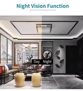 HD 1080P 4MP 5MP Fisheye CCTV камера безопасности 180 градусов широкоугольный Wi-Fi беспроводной аудио CMOS IR TF слот для карт для внутреннего использования - Product Image 4