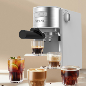 Cafetera Espresso Semiautomática Nova Capuchino, Eléctrica, de Acero Inoxidable, 1.3L, para Uso en Hoteles, 15 Bares de Presión, Programable - Product Image 2