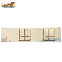 Conteneur frigorifique de 40 pieds certifié BV avec ouverture de porte sur 2 côtés, chambre froide, congélateur, unité de refroidissement ThermoKing