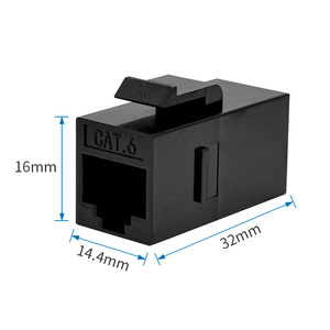 Module réseau <span class=keywords><strong>Rj45</strong></span> connecteur réseau CAT6 câbles à fiche modulaire <span class=keywords><strong>catégorie</strong></span> 6 panneau connecteur <span class=keywords><strong>rj45</strong></span> - Product Image 2