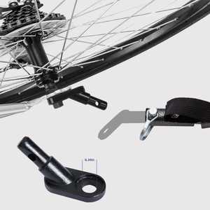 Remorque <span class=keywords><strong>de</strong></span> vélo pliable pour chien 16 pouces roues antidérapant <span class=keywords><strong>sol</strong></span> à dégagement rapide cadre laisse 30KG capacité <span class=keywords><strong>de</strong></span> charge remorque <span class=keywords><strong>de</strong></span> vélo pour animaux <span class=keywords><strong>de</strong></span> compagnie - Product Image 3