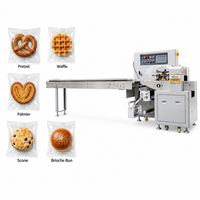 Machine d'emballage automatique de pain Telera, machine d'emballage de pain Barbari, machine d'emballage de pain Pita pour boulangerie