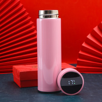 Bouteilles d'eau intelligentes avec affichage numérique de la température, infuseur à café et thé, tasse thermique LED, gourde isotherme en acier inoxydable