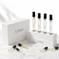 Kotak Sampel Parfum Mini Koleksi Discovery Set, Parfum Desain Premium untuk Promosi, Kotak Mewah Profumo Ecopelle