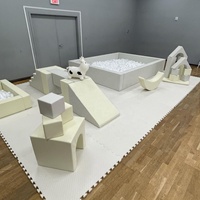 Ensemble d'équipements de jeu souple en gros à prix abordable pour écoles, garderies et usage résidentiel intérieur et extérieur, en cuir PU/PVC, idéal pour la location événementielle