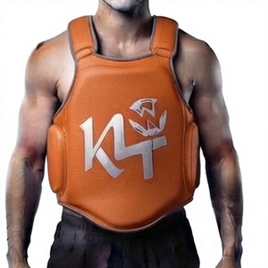Protection de poitrine unisexe pour adultes, Muay Thai, Taekwondo, entraînement, PVC, cuir PU, respectueux de l'environnement, protection corporelle, toutes les couleurs, KLTW INT'L KL-CG-606 - Product Image 1