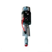 Vanne pneumatique en acier inoxydable à contrôle proportionnel avec vanne d'angle de positionneur intelligent pour usage général Support personnalisé OEM