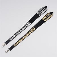 CH Wholesale Sublimation Printing Polyester Lanyards With Logo Custom Certification Keychain OEM ODM ECO Promotion Event Gifts