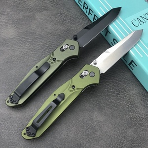 Cuchillo Plegable BM 940 Osborne con Hoja de Acero D2, Herramienta EDC para Exteriores, Cuchillo de Caza con Mango de Aleación de Aluminio, Cuchillo de Bolsillo para Camping - Product Image 5