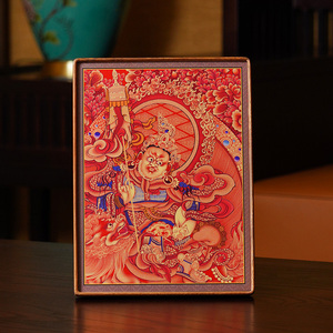 Produits pour la maison : Statue du Roi Trésorier Chinois en laiton, décoration de <span class=keywords><strong>bureau</strong></span>, artisanat, pour cérémonie de déménagement, ouverture de magasin, ou cérémonie de pendaison de crémaillère - Product Image 2