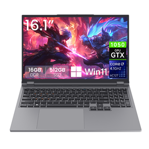 โน้ตบุ๊คเกมมิ่ง Core I7-8750H 6-Core 2.2GHz GTX 1050 3GB GDDR5 แรม 16GB SSD 512GB หน้าจอ 1920x1200 16:10 คีย์บอร์ดภาษาอังกฤษ Intel-p - Product Image 5