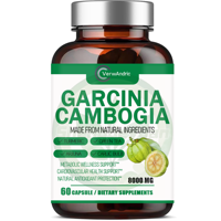 Capsules de Garcinia Cambogia en marque privée OEM, 60 unités, bien-être métabolique, santé cardiovasculaire, protection antioxydante naturelle