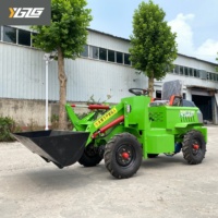 Minipala Elettrica YUANGONG 2WD 0.8T con Cabina e Benna, Certificata CE ISO, per Agricoltura - Offerta Speciale Fabbrica